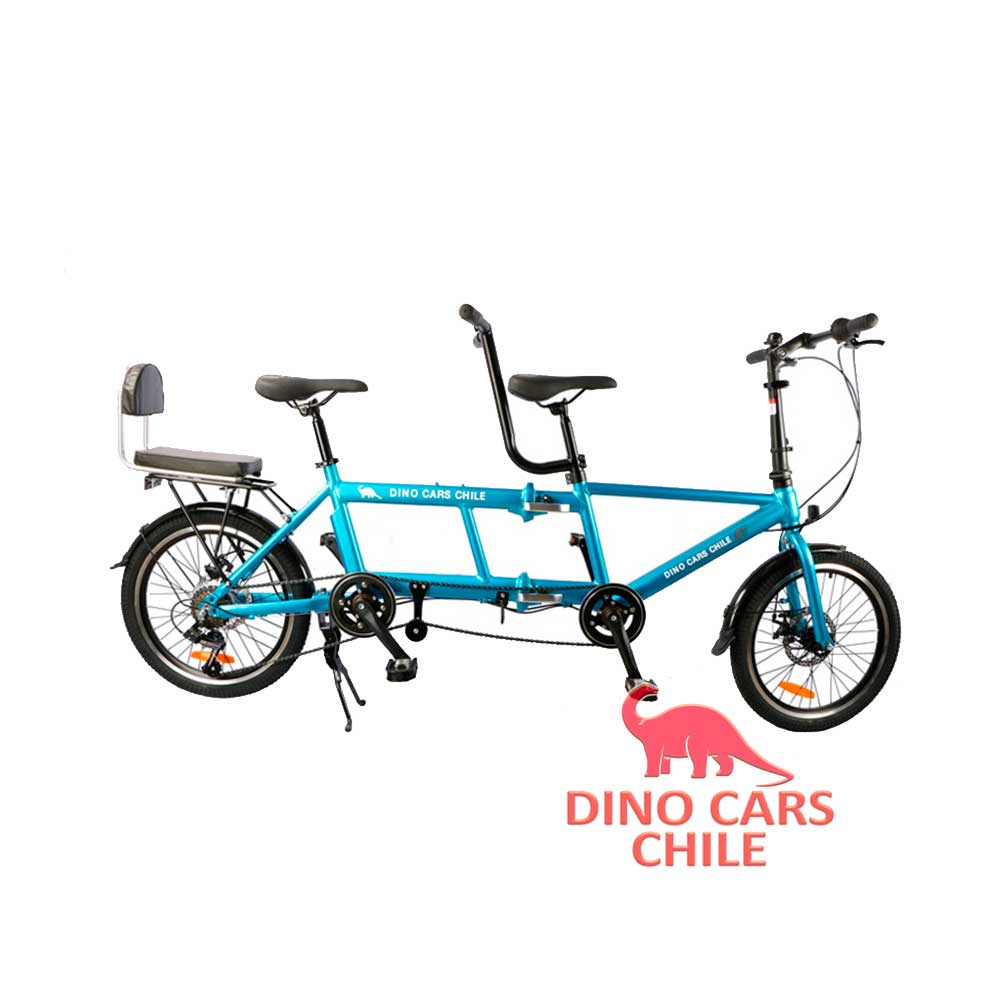 Juego de bicicletas para adultos y niños, bicicleta de dos plazas